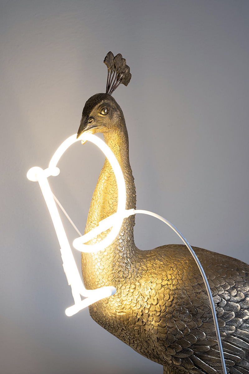 PEACOCK LAMP - Marcantonio design