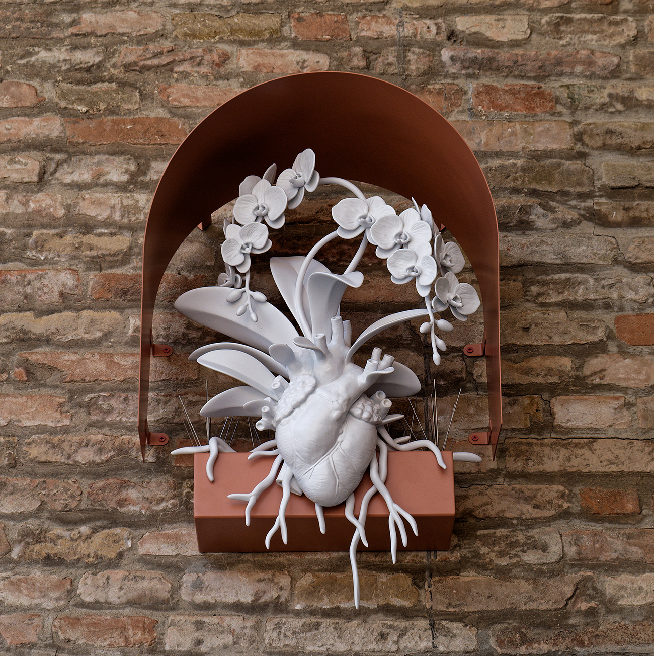 Cuore con Orchidea - Marcantonio design