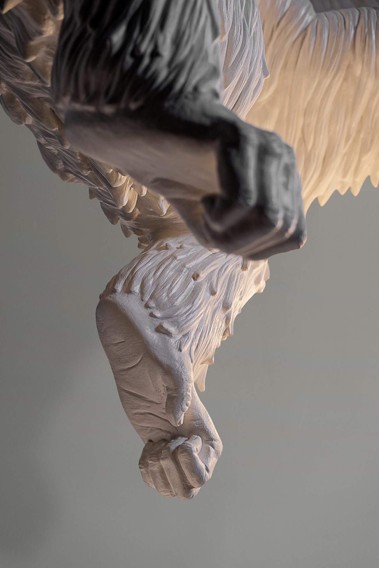 THE DOOR WAS OPEN.. (ORANGUTAN WITH CHANDELIER) - Marcantonio design