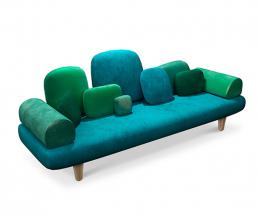 FOREST SOFA RED - Marcantonio design